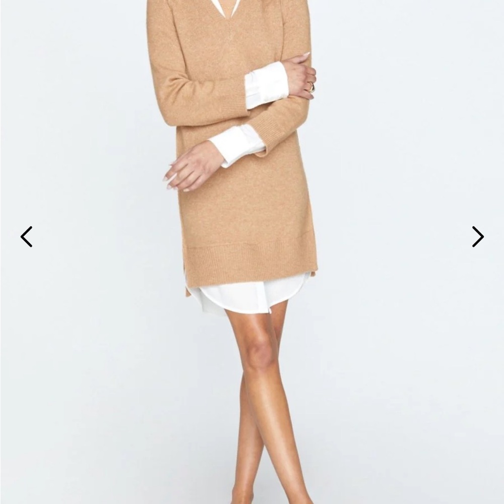 Brochu Walker Tan Sweater Dress